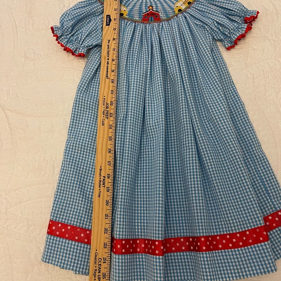 School smocked dress - Picture 7 of 14
